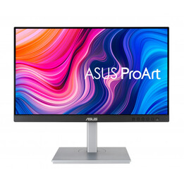 Monitor Asus Pa247cv da 60,5 cm (23,8") con risoluzione Full HD LED 1920 x 1080 pixel, colore nero e argento.