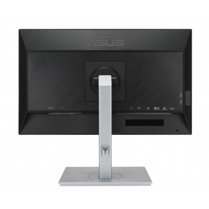 Monitor Asus PA247CV de 60,5 cm (23,8") com resolução Full HD (1920 x 1080 pixels) e tela LED, nas cores preto e prata.