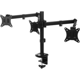 Brateck LDT66-C034 Tischhalterung für 3 Monitore schwarz