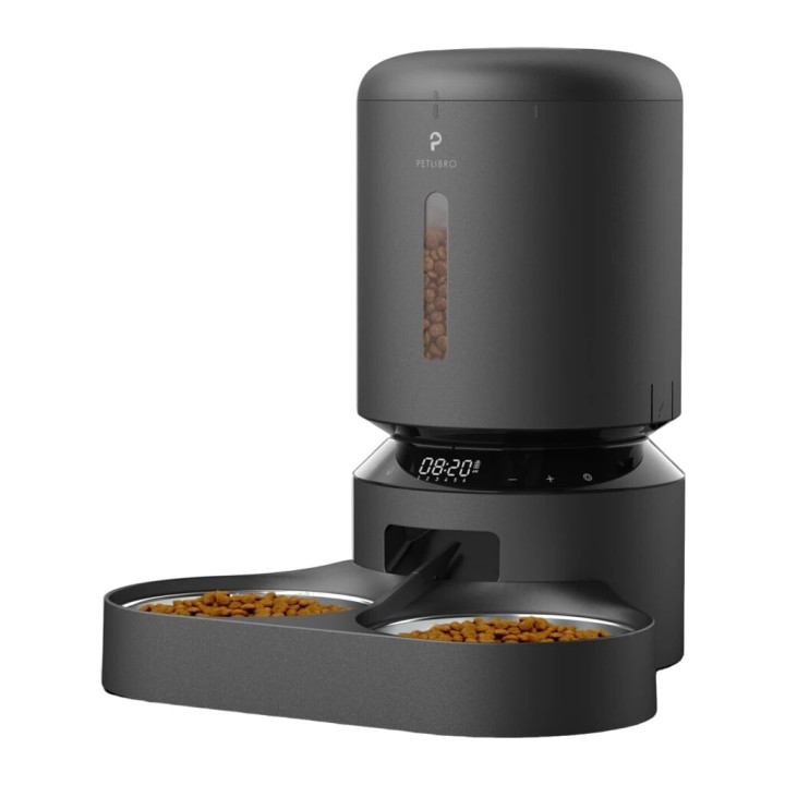 Comedero Automático Petlibro Granary Camera Food Dispenser Doble Cuenco Negro