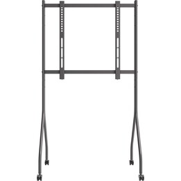 Supporto TV/uncinetto Maclean, con ruote, 37-80", carico massimo 50 kg, VESA massimo 600x400, nero, MC-180 B