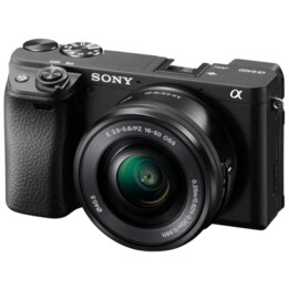 Sony α ILCE-6400AK 1/1.6" MILC 24,2 MP CMOS 6000 x 4000 Pixeles Negro