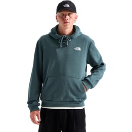 Sweat à capuche The North Face Evolution Box NSE Regular, gris clair chiné