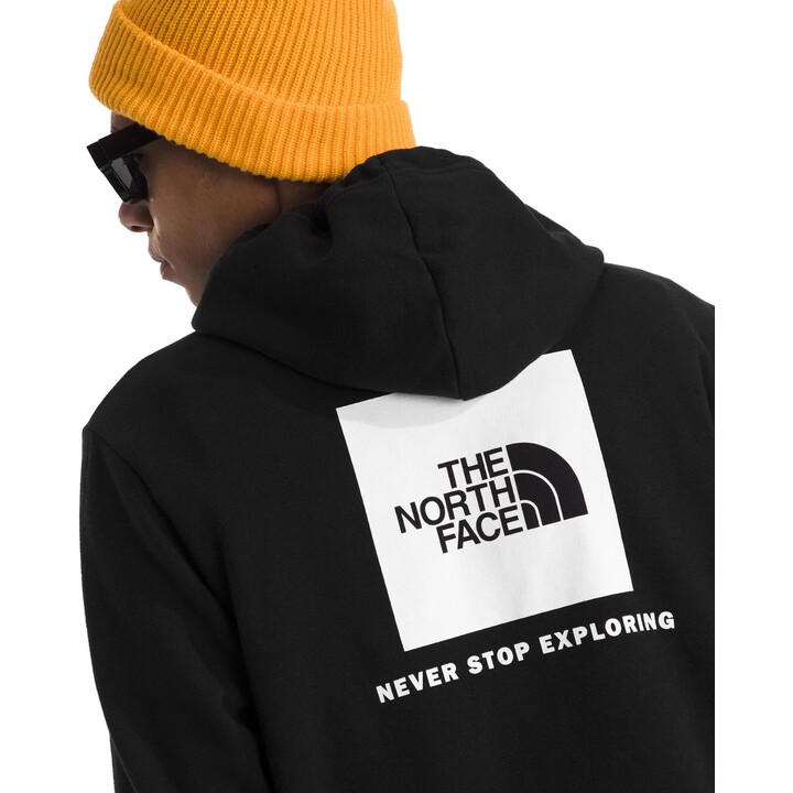 Sudadera con capucha The North Face Evolution Box NSE Regular Crew - Negra, talla L