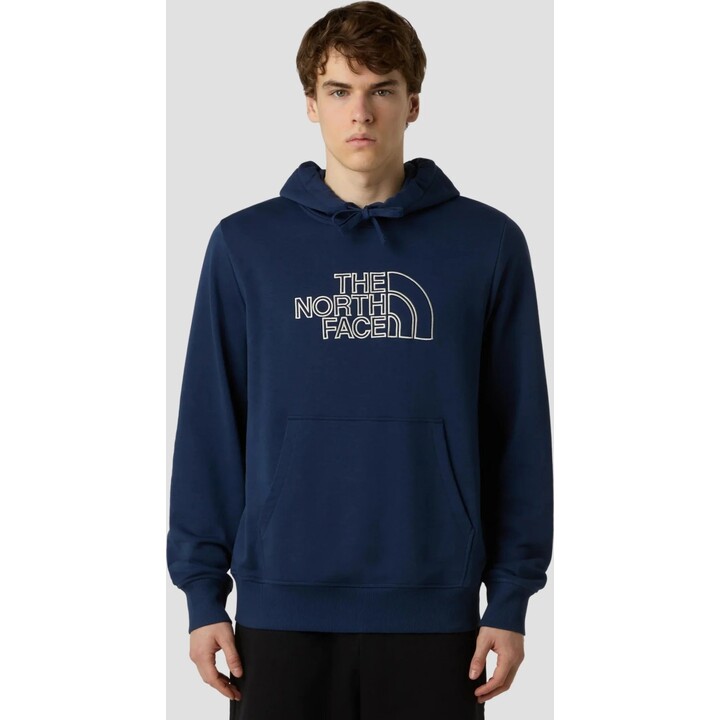 The North Face TNF Essential Drew Peak Regular Crew Hoodie - Navy Summit