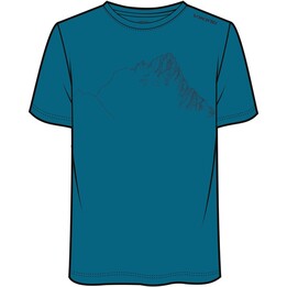 Viking Morain Bambus-T-Shirt – Blau, XL