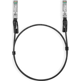 TP-Link TL-SM5220-1M Cable de fibra óptica e InfiniBand SFP+ DAC Negro