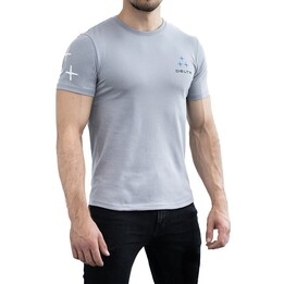T-shirt gris DELTA Q DO-6963 - Taille L