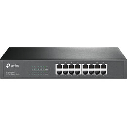 Switch Gigabit de 16 portas para mesa/rack