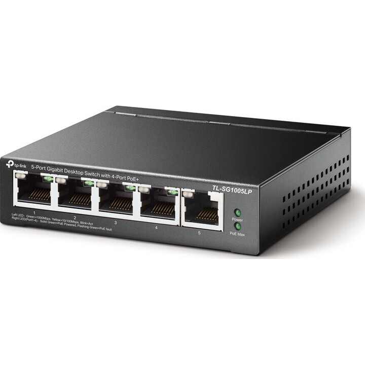 TP-LINK TL-SG1005LP switch gigabit PoE+ 5 puertos