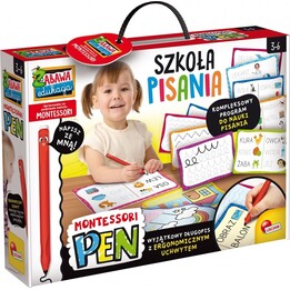 Set didattico Montessori per la scrittura, completo di 18 tavolette.