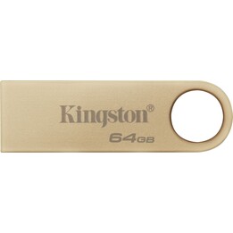 Kingston Technology DataTraveler 64GB 220MB/s USB 3.2 Gen 1 Metallic Drive SE9 G3