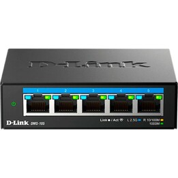 D-Link Dms-105 Switch Multigigabit Não Gerenciado 5 Portas 2,5 Gigabit