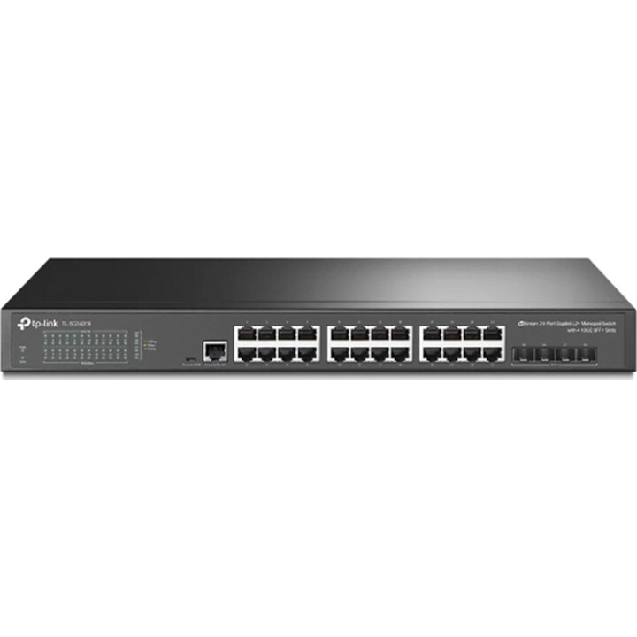 TP-LINK TL-SG3428X commutateur réseau Géré L2+ Gigabit Ethernet (10/100/1000) Noir