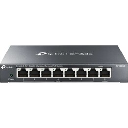 Tp-link Tl-rp108ge Switch Gestionado L2 Gigabit Ethernet (10/100/1000) Energía Sobre Ethernet (poe) Negro