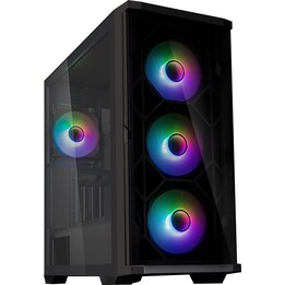 Zalman Z10 DUO ATX ZM-IF120 x4 Negro