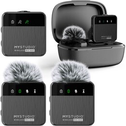 Duo de microphones sans fil Easypix MyStudio 62022