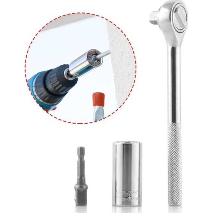 PWR Work Universal socket wrench