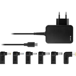 Cargador para portátil Tracer 47202 Prime 65W Universal 7 en 1