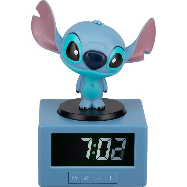 Paladone Icons Disney Stitch despertador azul PP14273LS