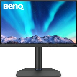 Monitor BenQ SW272QN 9H.Y0DLB.QBE DesignVue para fotógrafos, 27", 2K, QHD, IPS, HAS