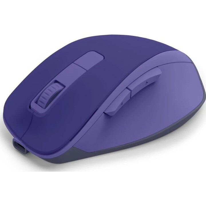 Hama WM-500 souris sans fil ergonomique 6 boutons bleue
