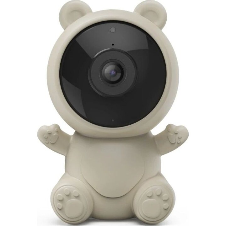 Hama 00176673 cámara vigilancia bebé WiFi app luz noche audio 1080p blanca