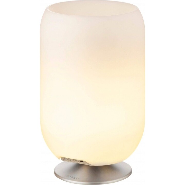 LED lamp with speaker and cooler Atmos silver