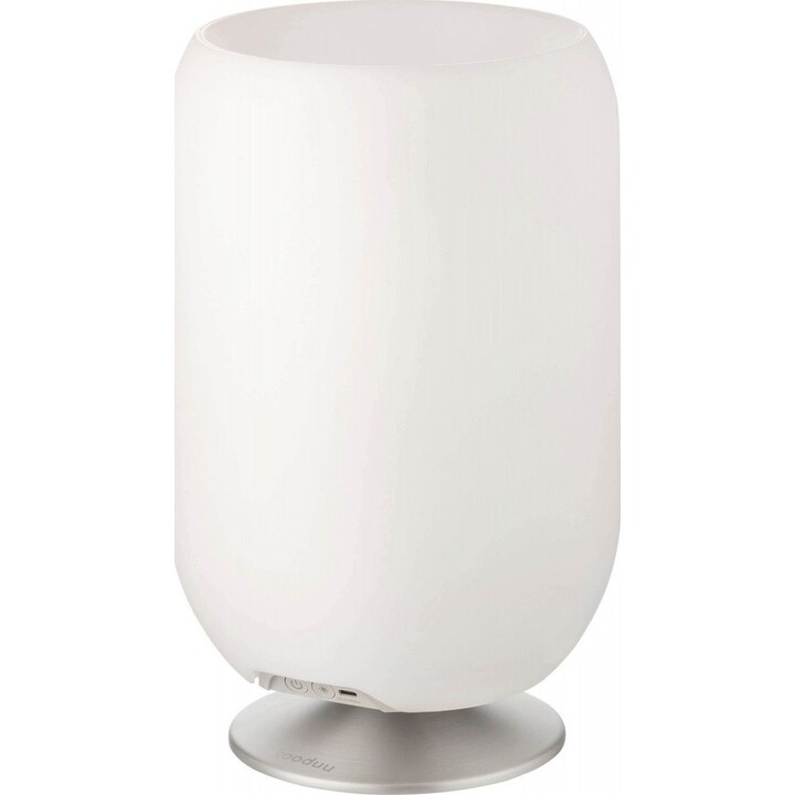 LED lamp with speaker and cooler Atmos silver