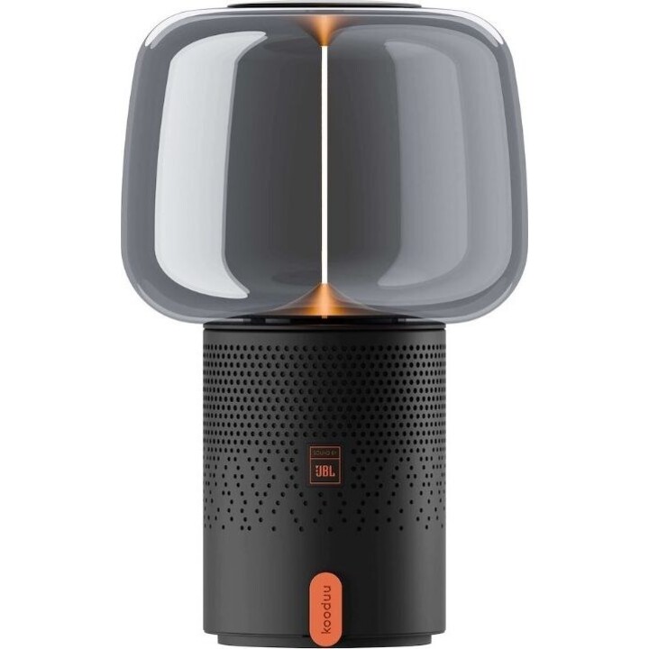 Lámpara portátil con altavoz Serena Play gris