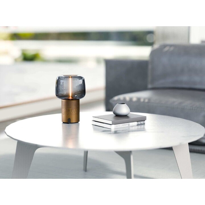 Lampe portable avec haut-parleur Serena Play grise