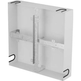 Soporte para guardar el cable sobrante de 500 x 500 mm - Gris AK-3155-S