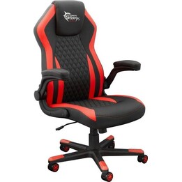Cadeira Gamer White Shark Red Dervish K-8879 preta/vermelha