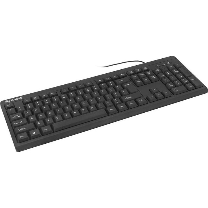 Clavier filaire Tellur Basic US, USB Noir