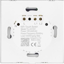 Conmutador WiFi Tellur, 2 puertos, 1800 W