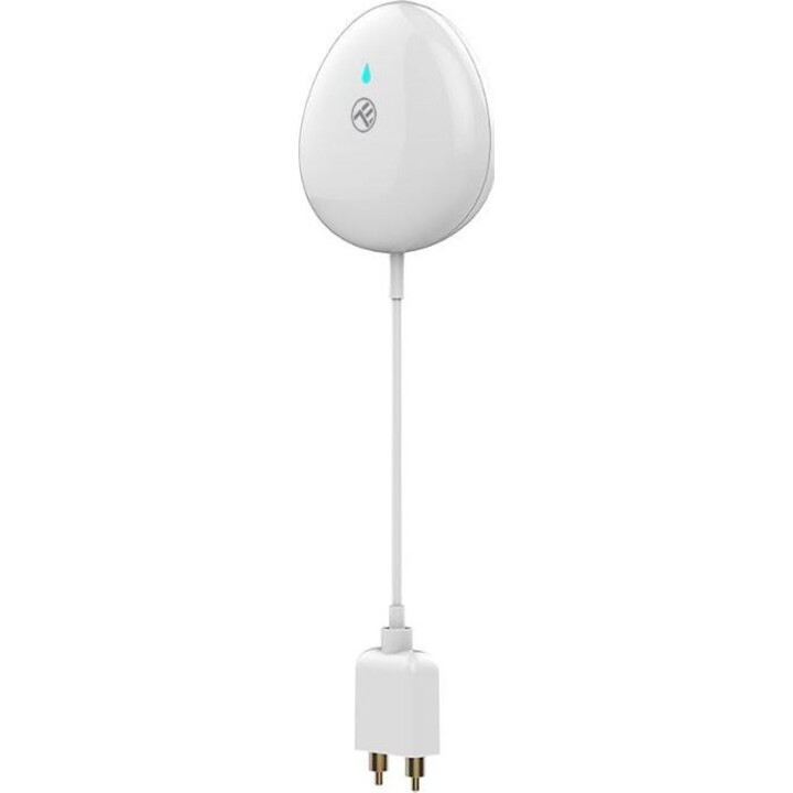 Détecteur d'inondation Tellur WiFi, piles AAA, blanc