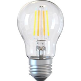 Ampoule connectée Tellur WiFi à filament E27 transparente, blanc chaud, variateur