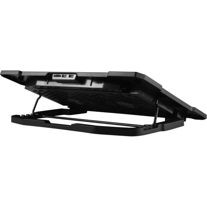 Tellur Cooling pad Basic 17, 5 fans, LED, Black