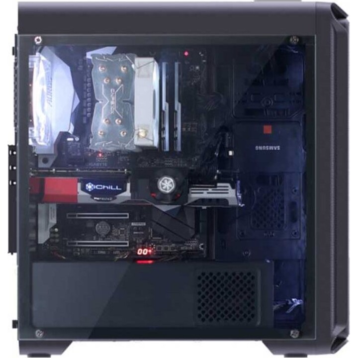 Zalman I3 Edge ATX, White LED fan x4