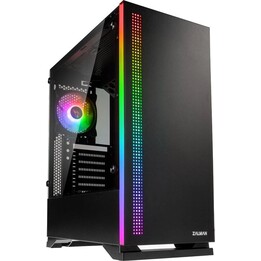 Zalman S5 ATX Preto, ventoinha RGB + ventoinha, T/G