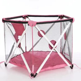 Parque infantil dobrável Extralink Kids, piscina de bolinhas seca para crianças, 120x68cm, tamanho grande (K-462)