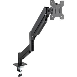 Soporte de Mesa para Monitor TooQ DB1340TNR-B/ Giratorio/ Inclinable/ Rotatorio/ Nivelable hasta 10kg