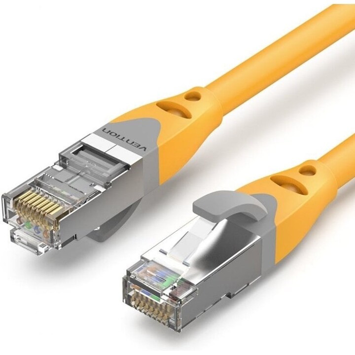 Câble réseau RJ45 SFTP Vention IBHYQ Cat.6A/ 20 m/ Jaune