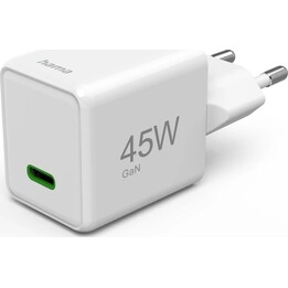 Chargeur USB-C Hama 45W Gan Super Mini blanc