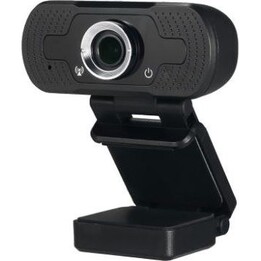 Webcam Tellur Full HD 2MP con autofocus, colore nero