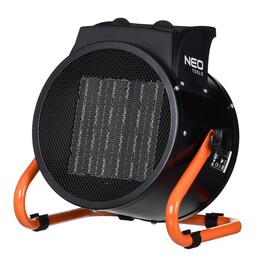 NEO TOOLS 90-063 calefactor eléctrico Cerámico PTC 3000 W Negro