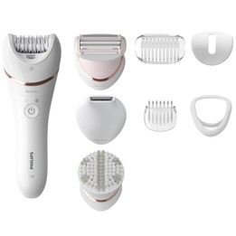 Depilador Philips série 8000, modelo BRE735/00, para uso a seco e molhado.