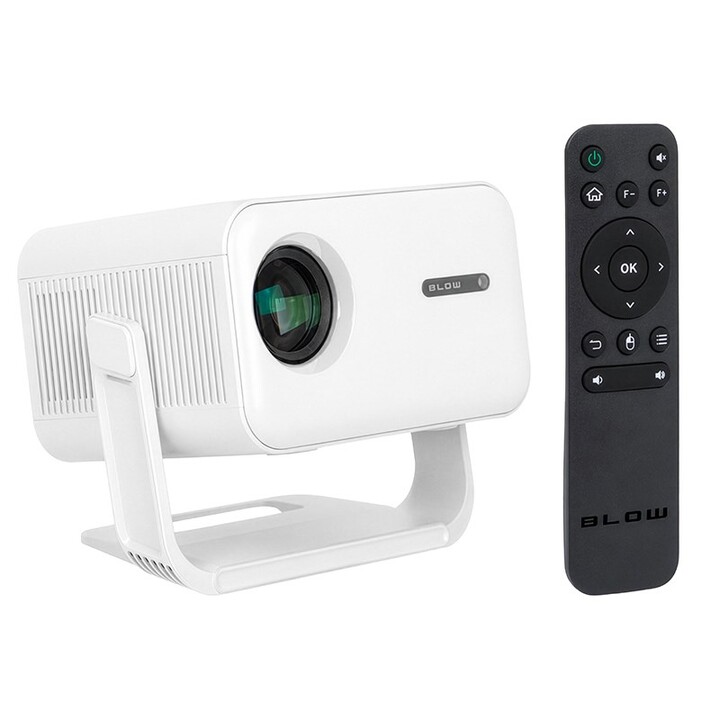 BLOW Portable Projector AndroidTV FullHD MaxView White