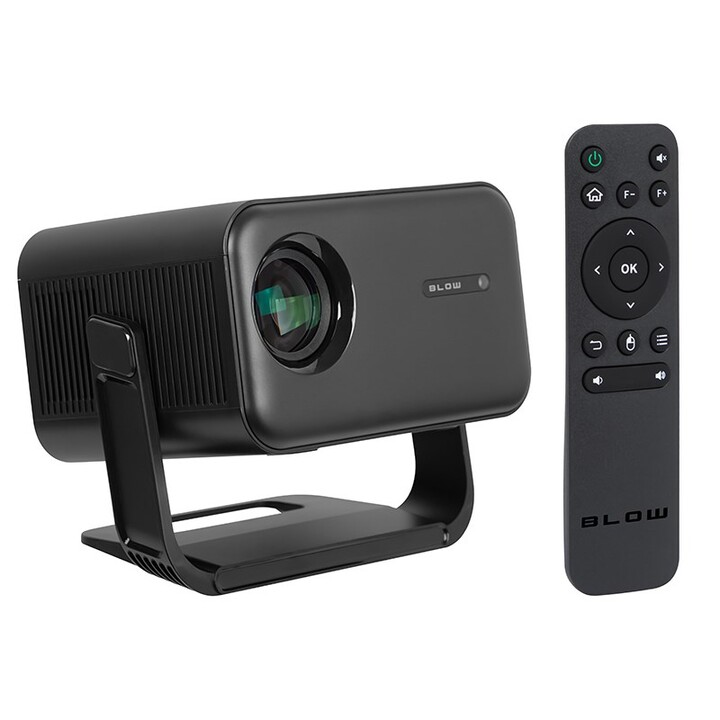 BLOW Portable Projector AndroidTV FullHD MaxView Black