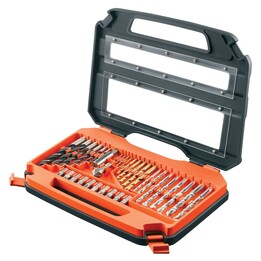 Set di punte da trapano Black & Decker A7231-XJ, 74 pezzi